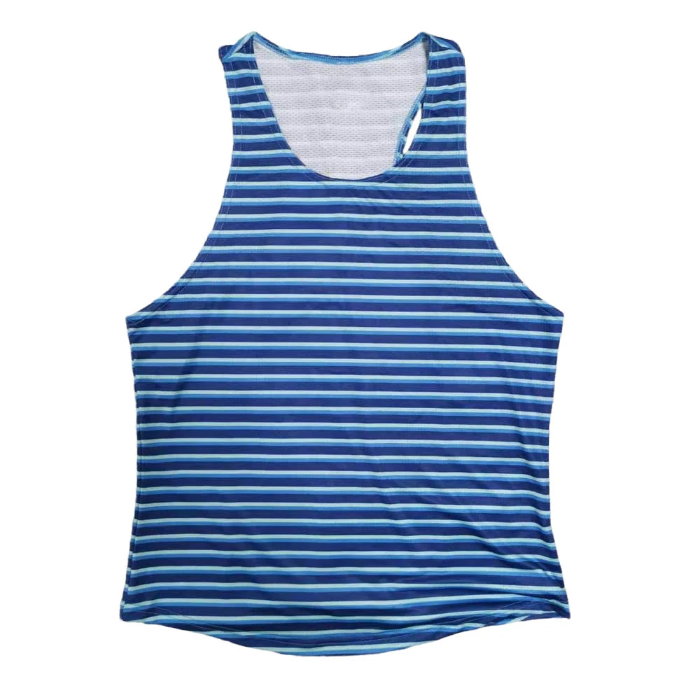 🟦 Pace & Flow Running Vest – Ultra-Light Quick-Dry (Gradient Blue)