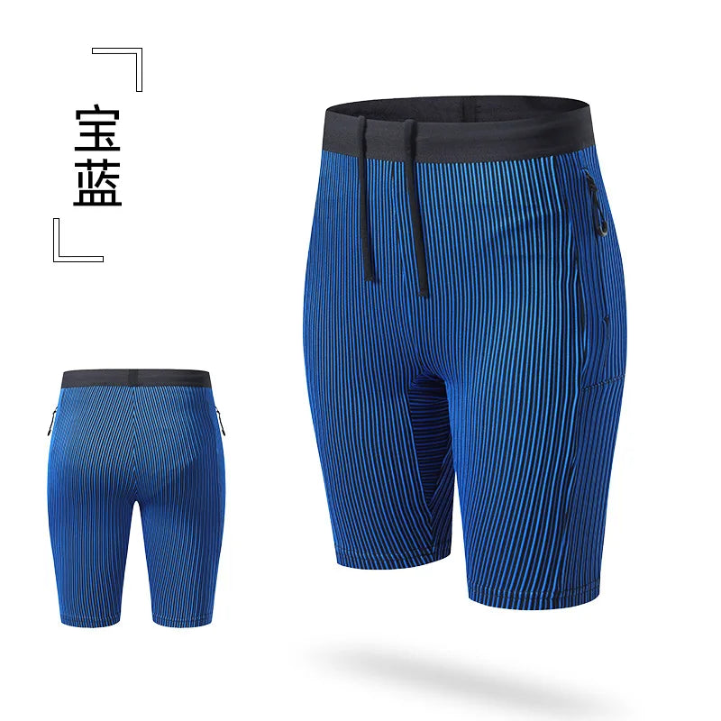 Men’s Compression Running Shorts — With Pockets