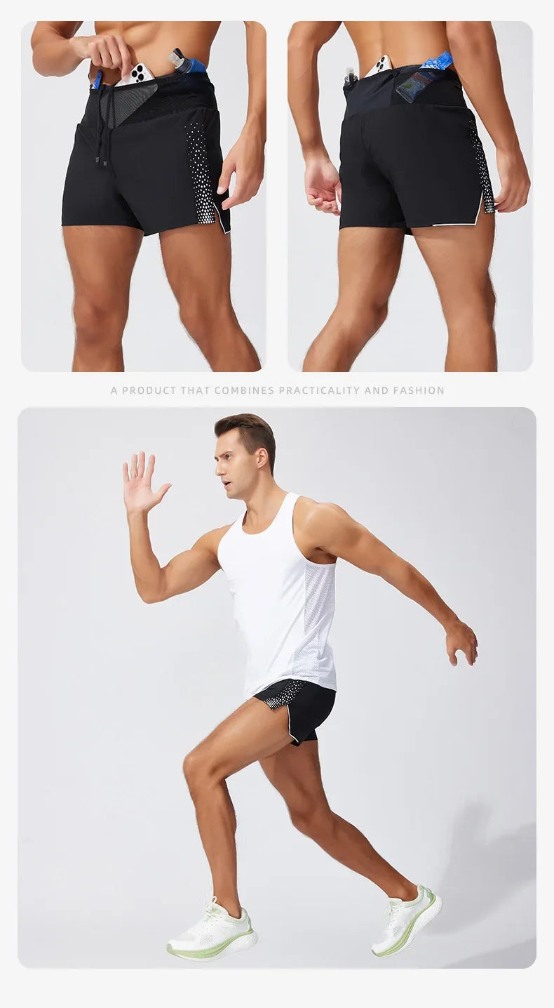 Lightweight Running Shorts with Waist Pockets