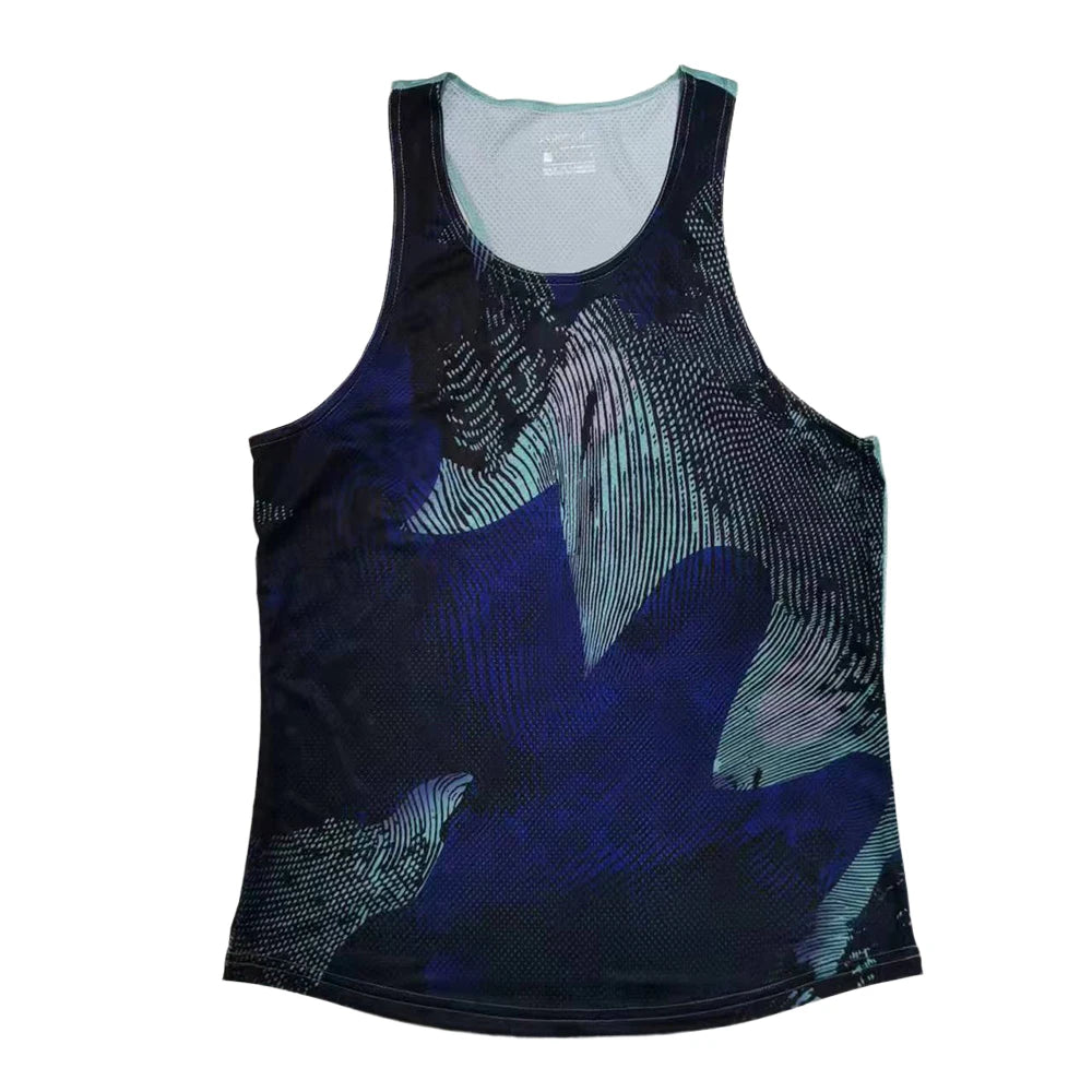 💗 Pace & Flow Running Vest – Pink Camo