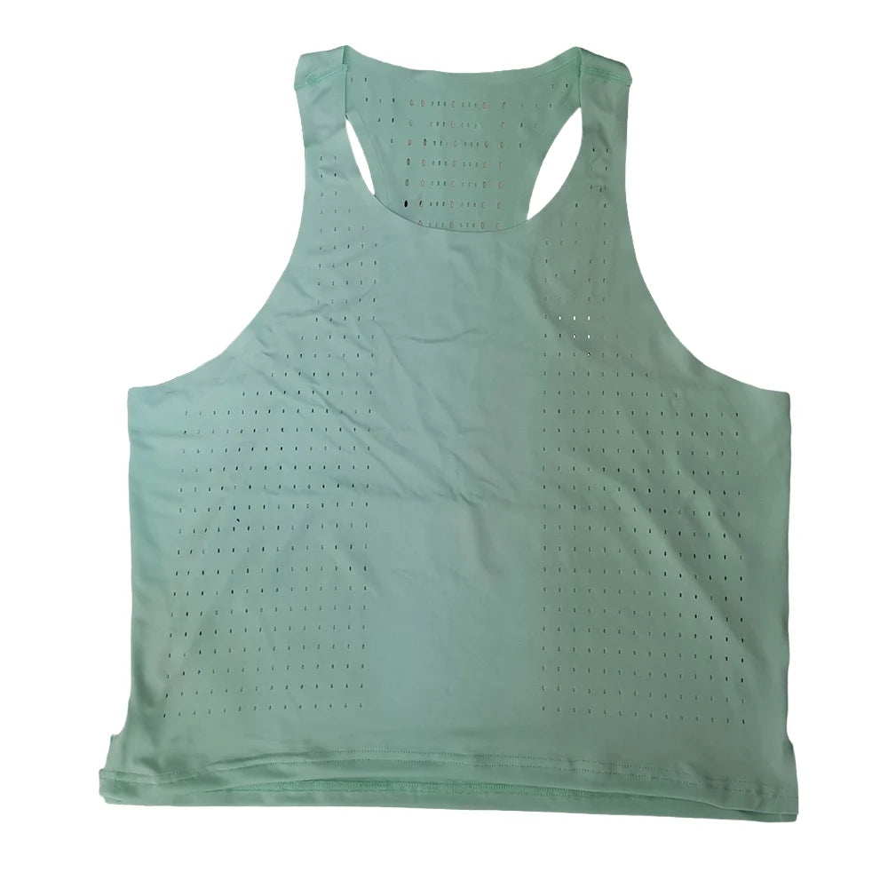 ⚫ Men's Ultra-Light Running Vest – Black AeroTech