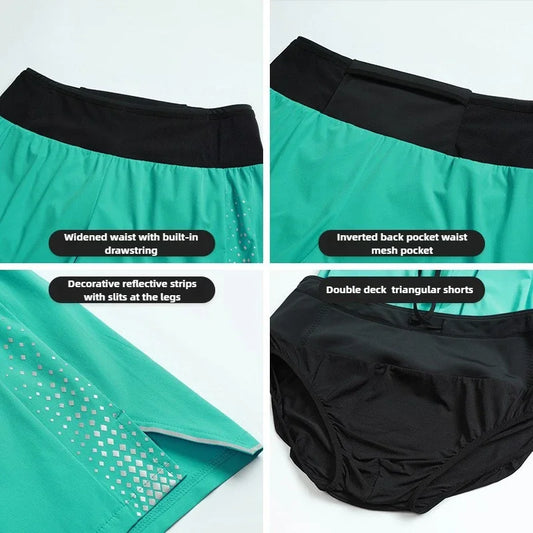 Lightweight Running Shorts with Waist Pockets