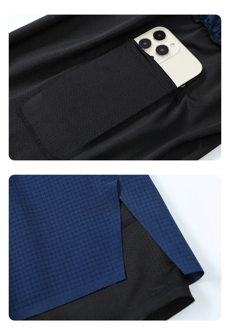 Lightweight Running Shorts with Waist Pockets