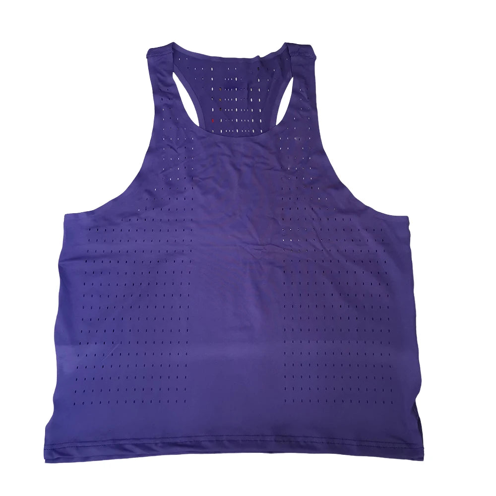 ⚫ Men's Ultra-Light Running Vest – Black AeroTech