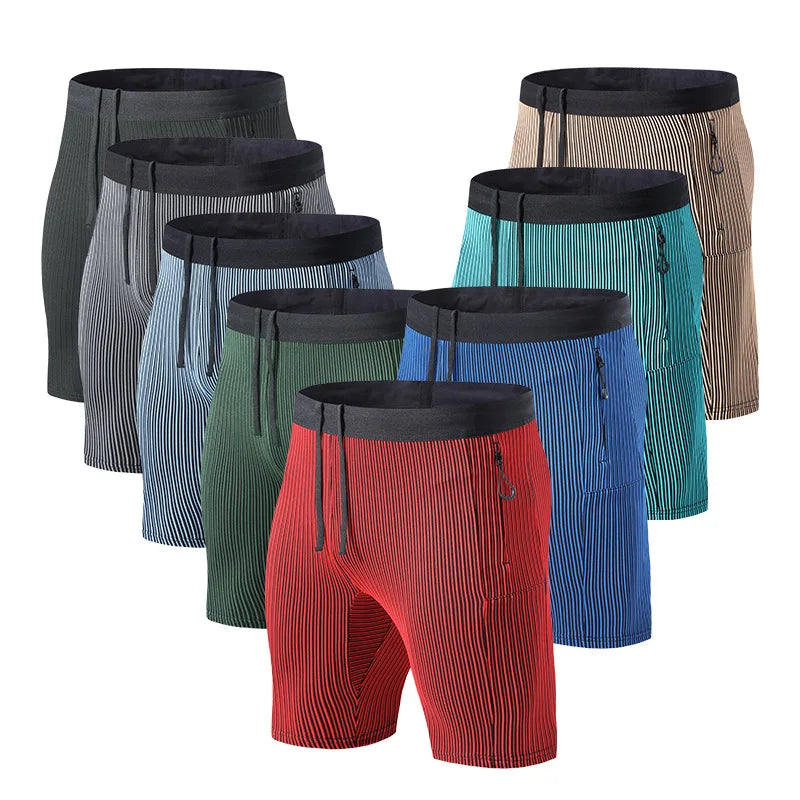 Men’s Compression Running Shorts — With Pockets