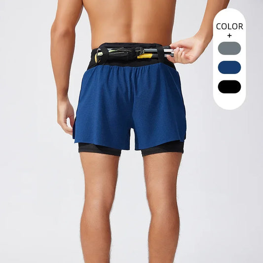 Lightweight Running Shorts with Waist Pockets