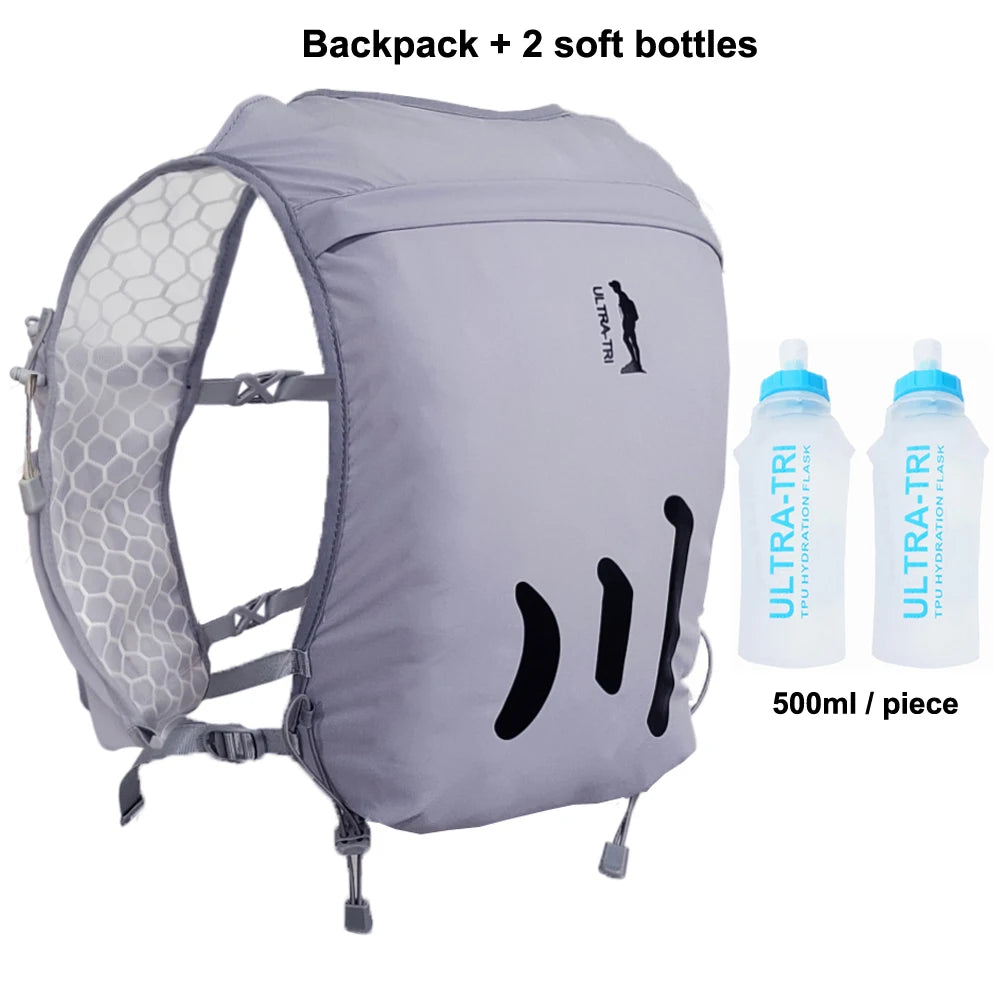 ULTRA-TRI Lightweight Hydration Running Vest Waterproof Trail Running Backpack 6L