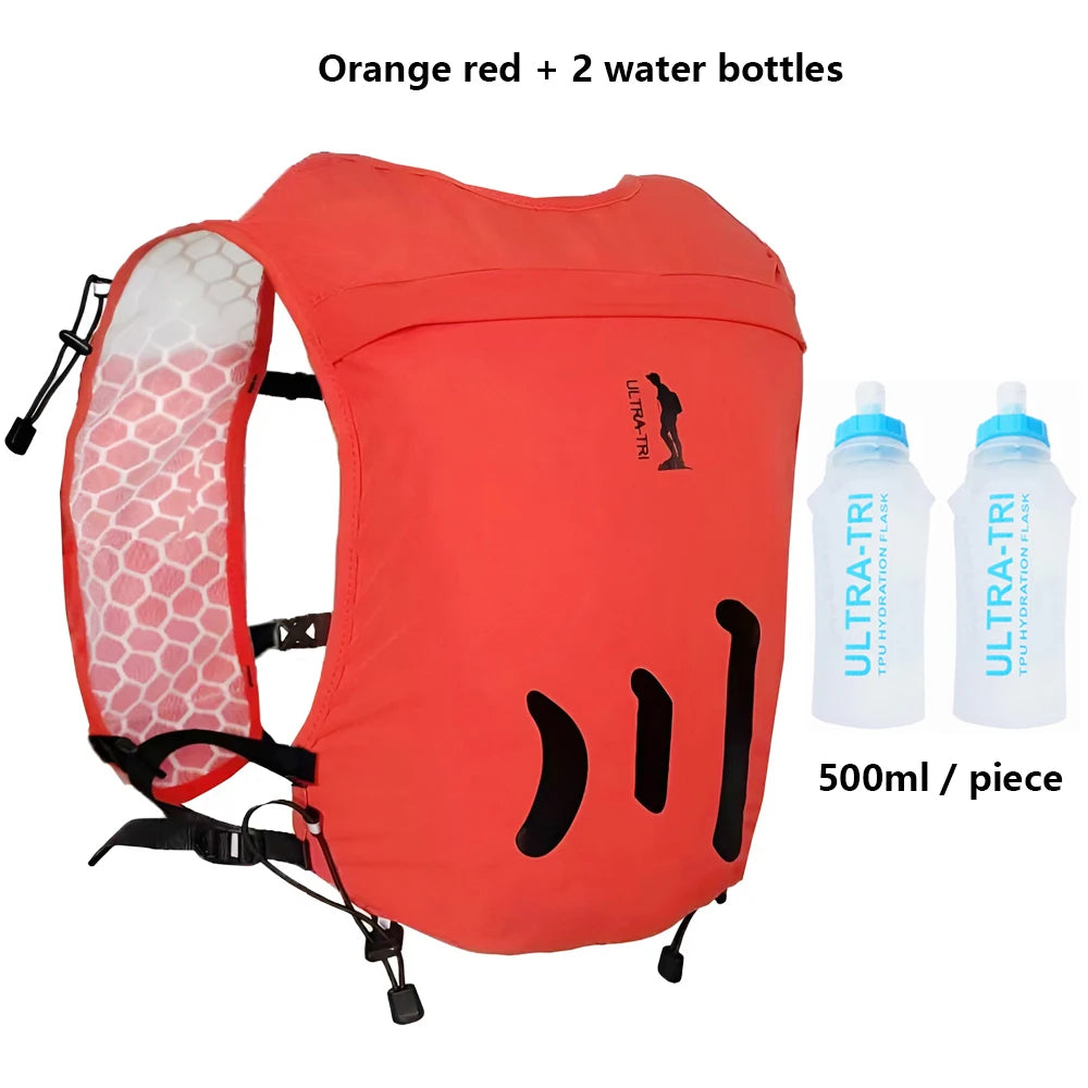 ULTRA-TRI Lightweight Hydration Running Vest Waterproof Trail Running Backpack 6L