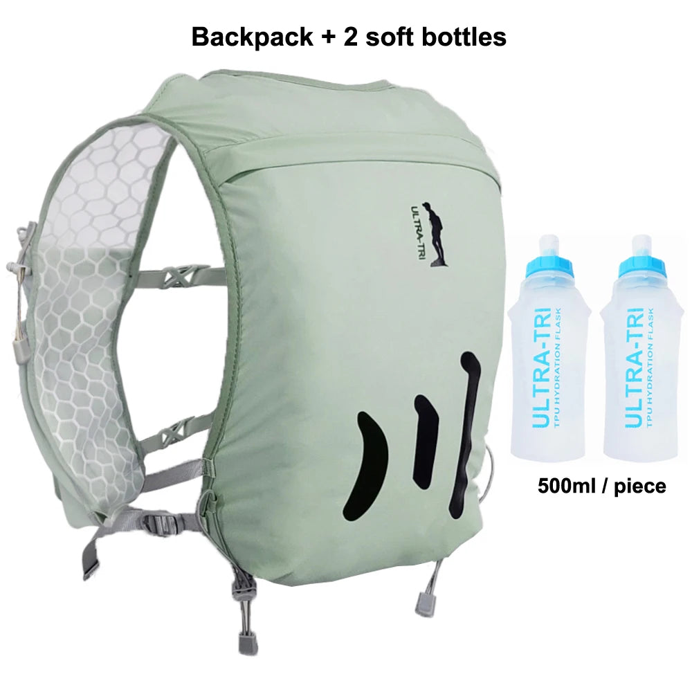 ULTRA-TRI Lightweight Hydration Running Vest Waterproof Trail Running Backpack 6L