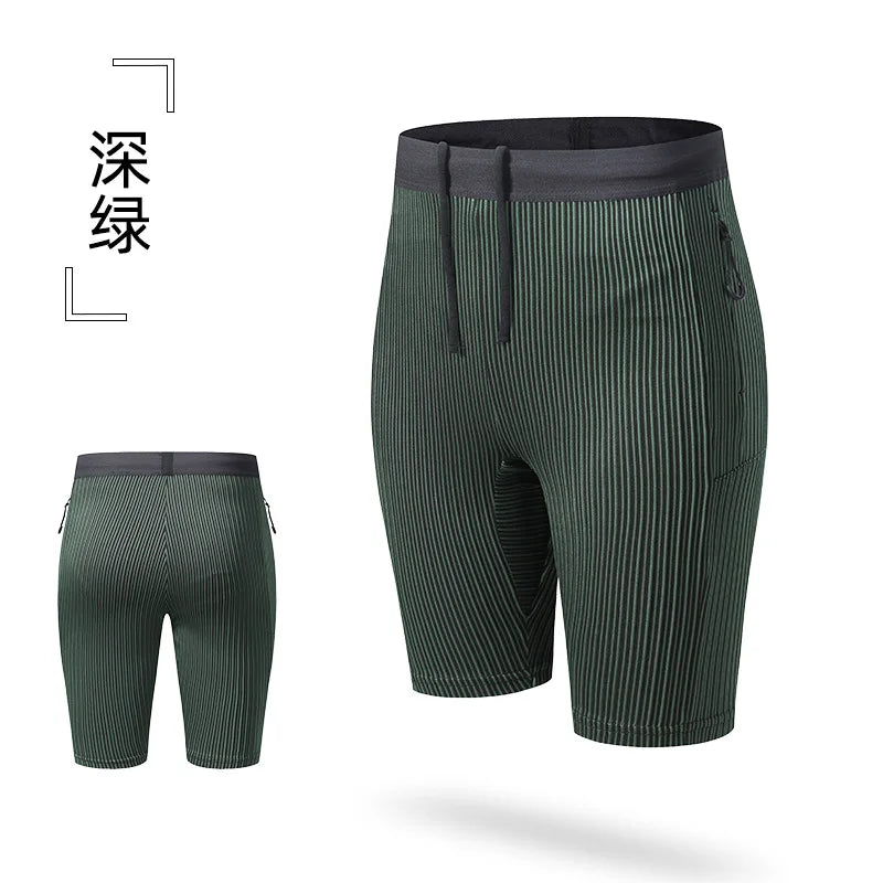 Men’s Compression Running Shorts — With Pockets