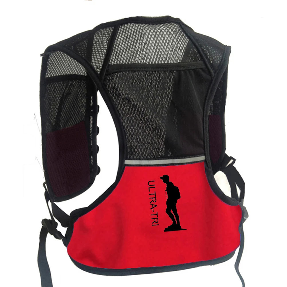 ULTRA-TRI Hydration Trail Running Backpack Vest Unisex Lightweight Marathon Cycling Hikin Bag 2.5L