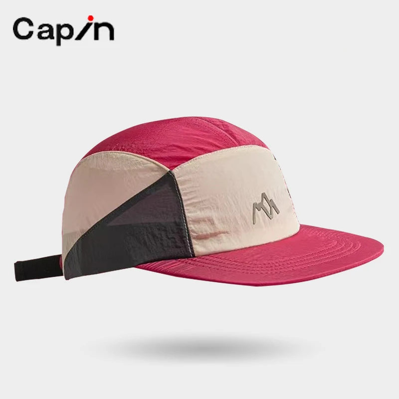 Summer Quick-drying Baseball Cap for Men and Women 5-panel Street Trend Versatile Japanese Retro Sun Protection Hiking Hat