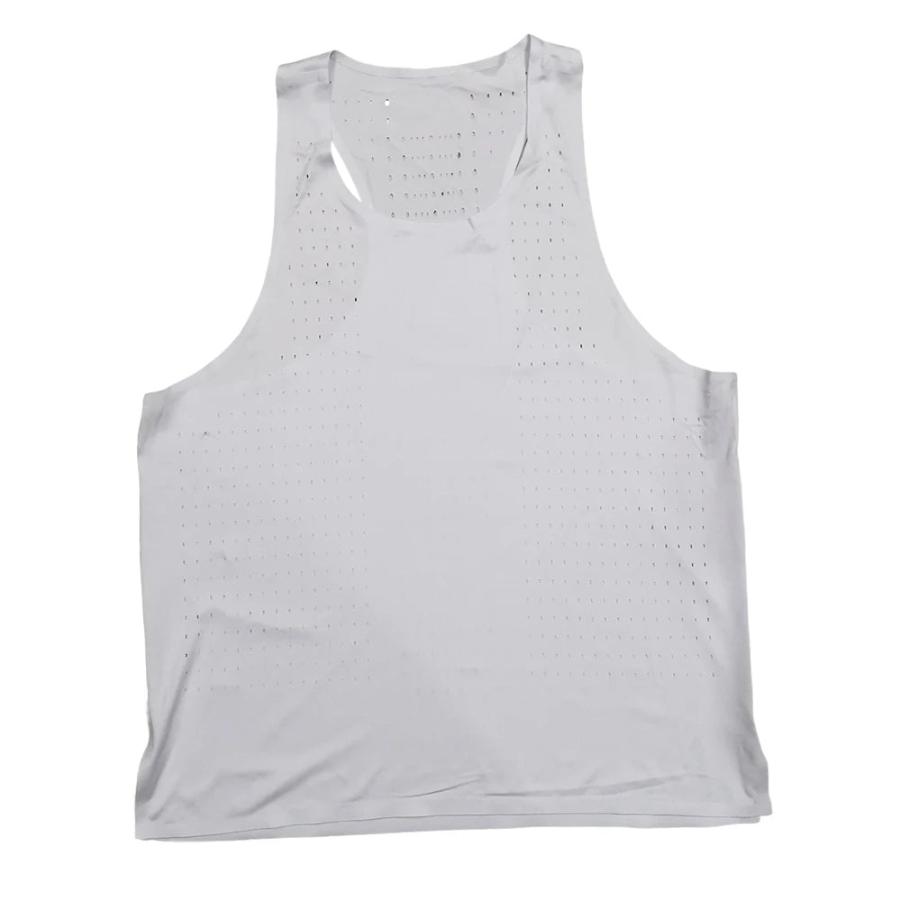 ⚫ Men's Ultra-Light Running Vest – Black AeroTech