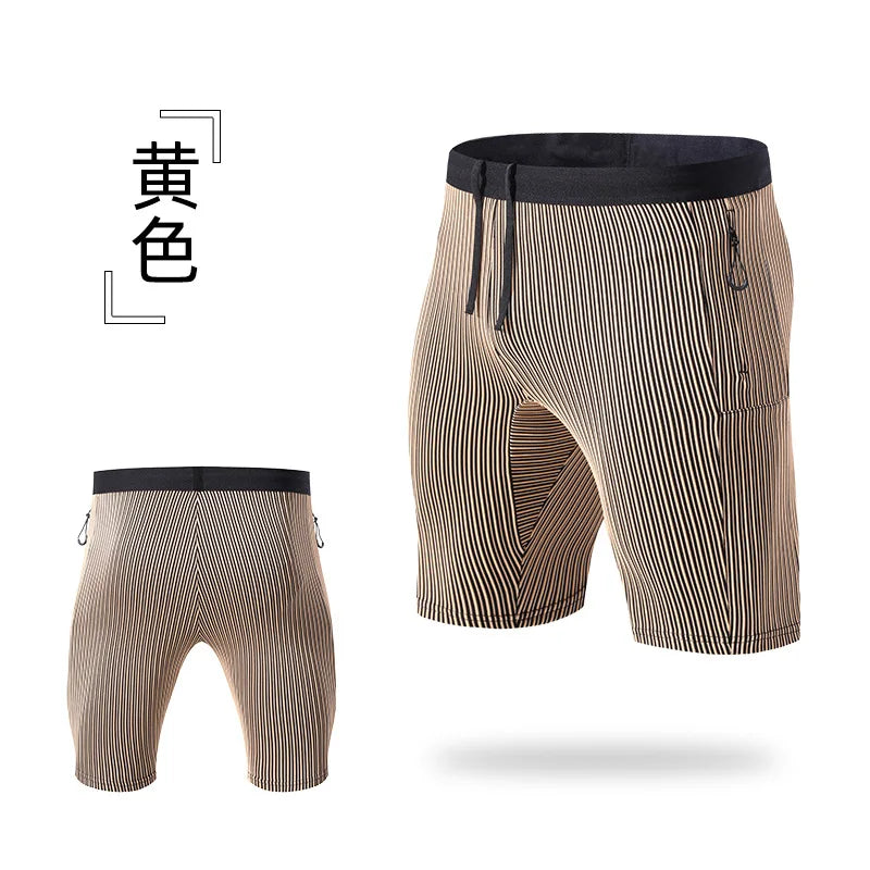 Men’s Compression Running Shorts — With Pockets