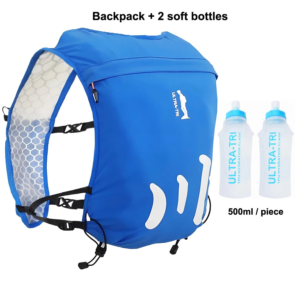ULTRA-TRI Lightweight Hydration Running Vest Waterproof Trail Running Backpack 6L