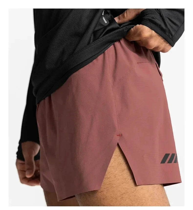 Men’s Quick-Dry Sports Shorts — Stretch Fit with Pockets