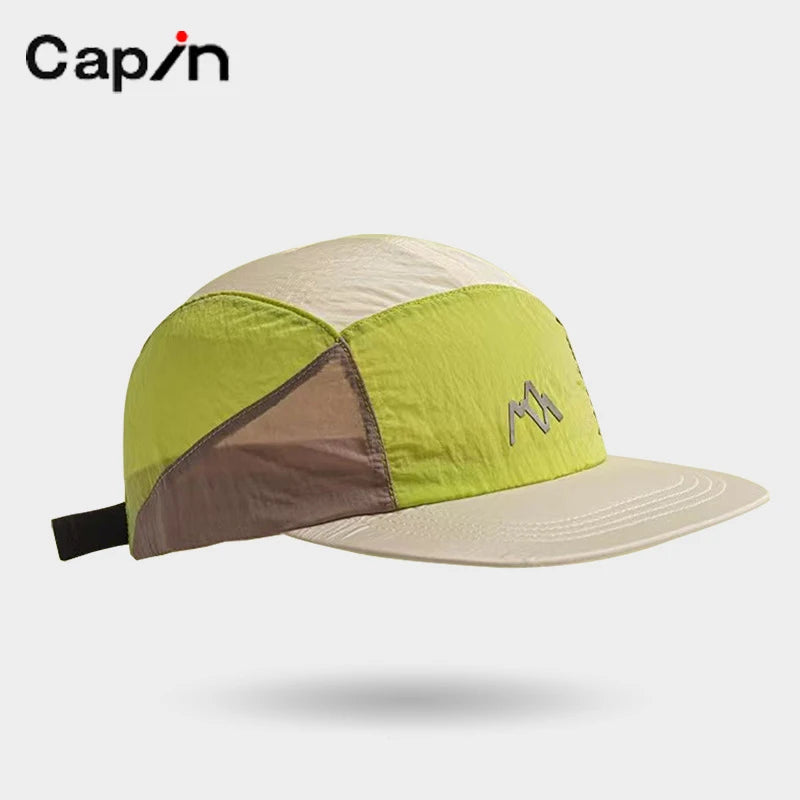 Summer Quick-drying Baseball Cap for Men and Women 5-panel Street Trend Versatile Japanese Retro Sun Protection Hiking Hat