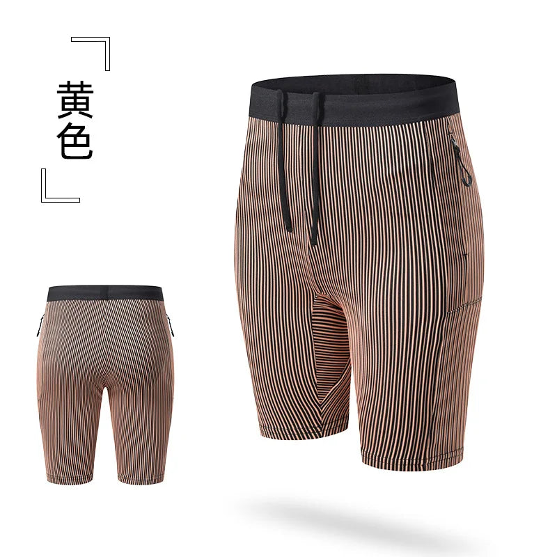 Men’s Compression Running Shorts — With Pockets