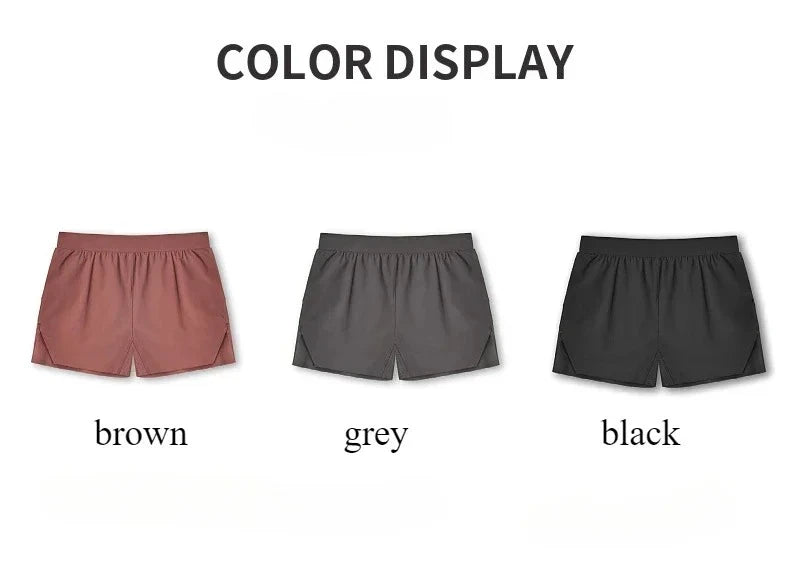 Men’s Quick-Dry Sports Shorts — Stretch Fit with Pockets