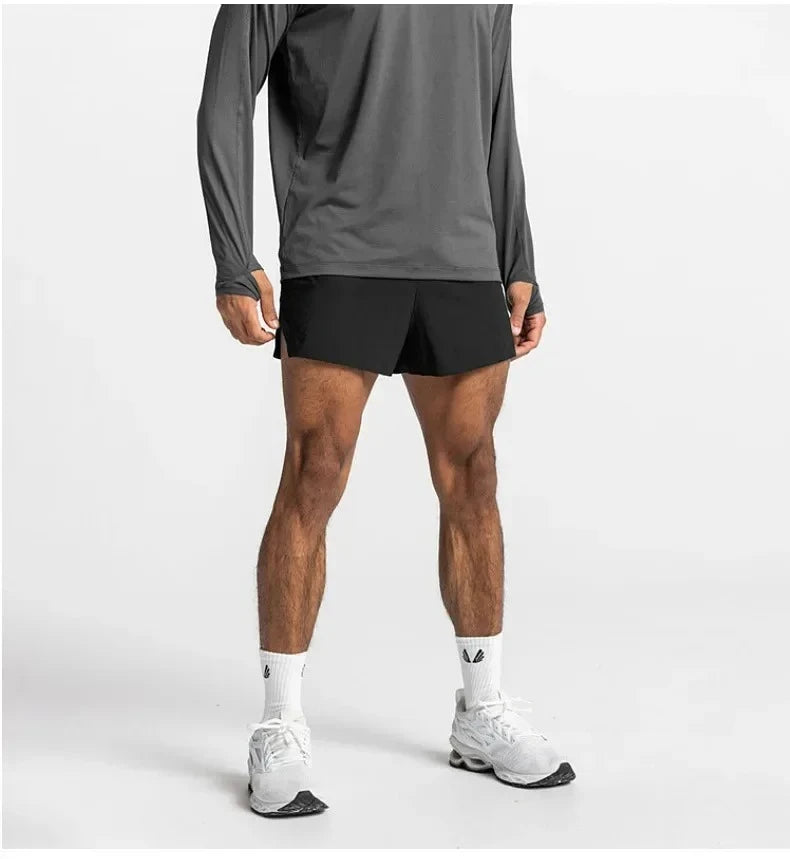 Men’s Quick-Dry Sports Shorts — Stretch Fit with Pockets