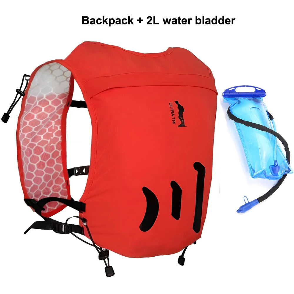 ULTRA-TRI Lightweight Hydration Running Vest Waterproof Trail Running Backpack 6L