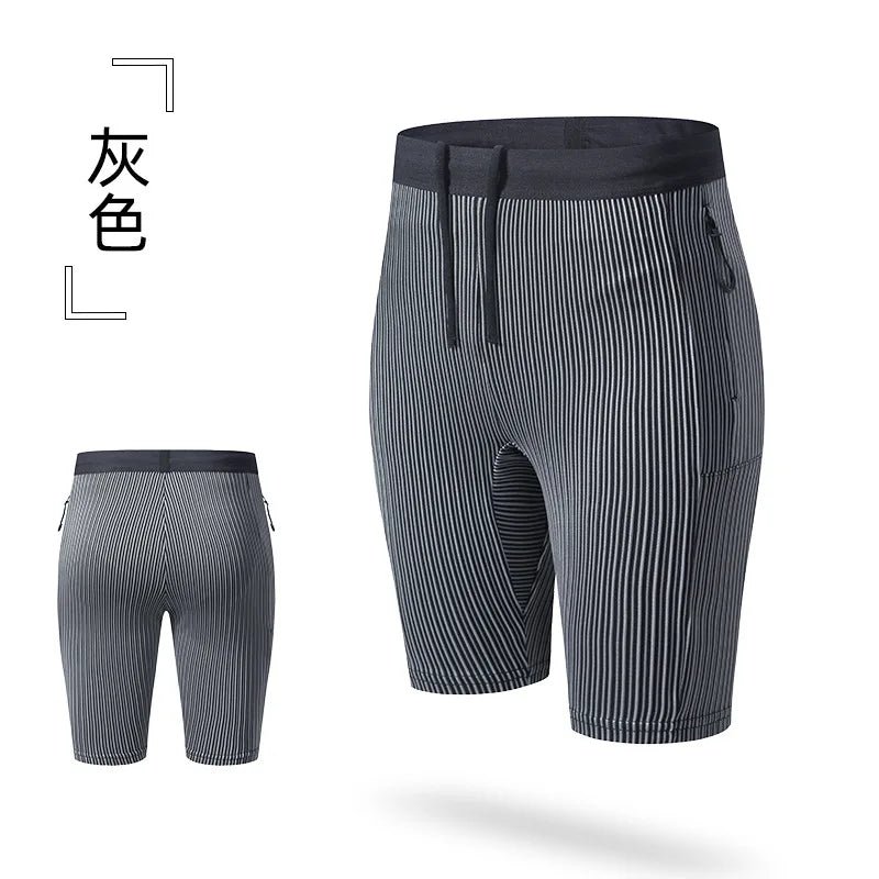 Men’s Compression Running Shorts — With Pockets