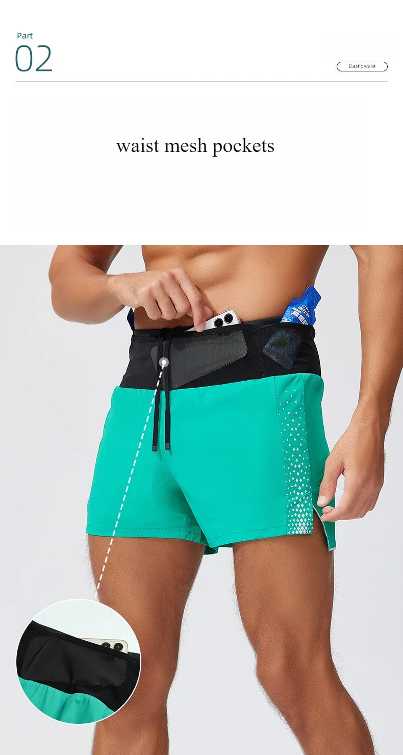 Lightweight Running Shorts with Waist Pockets