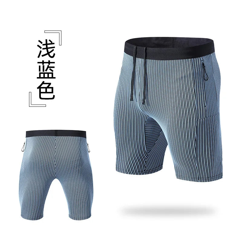 Men’s Compression Running Shorts — With Pockets