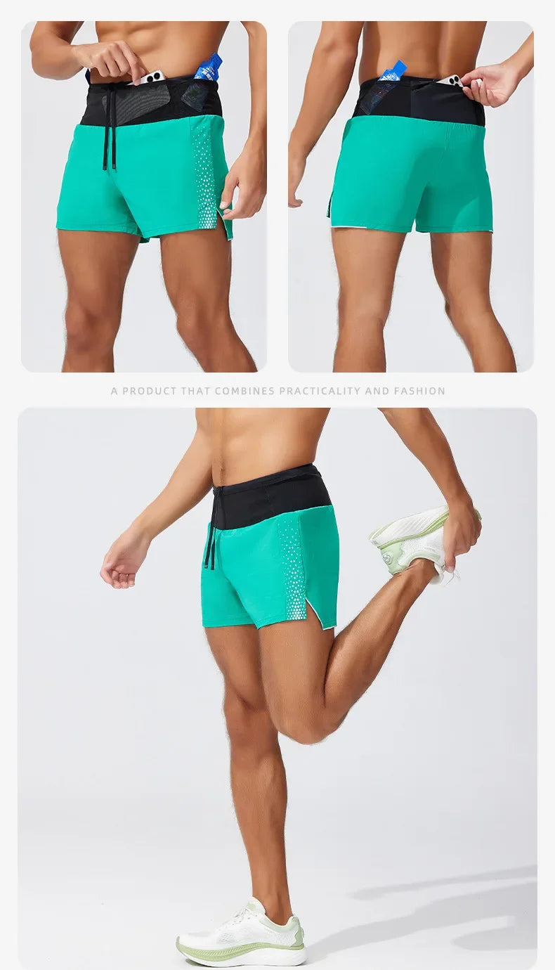Lightweight Running Shorts with Waist Pockets