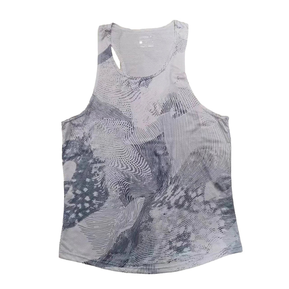 💗 Pace & Flow Running Vest – Pink Camo