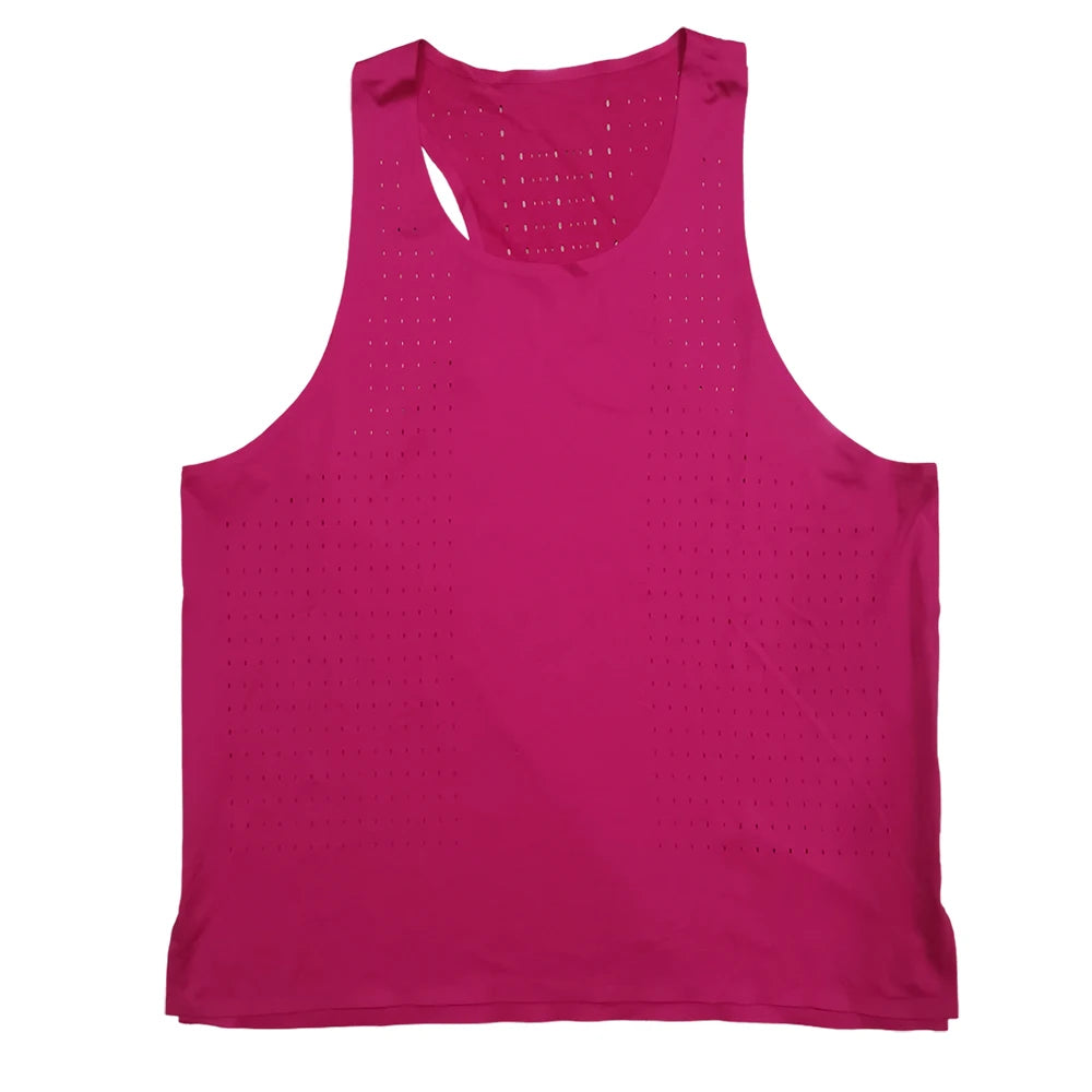 ⚫ Men's Ultra-Light Running Vest – Black AeroTech
