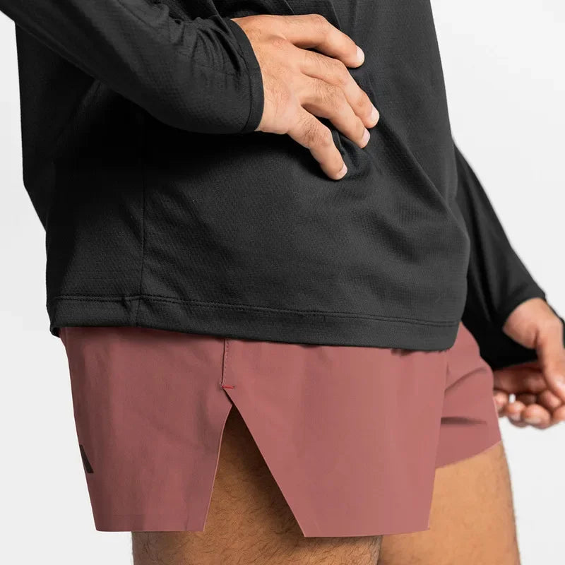 Men’s Quick-Dry Sports Shorts — Stretch Fit with Pockets