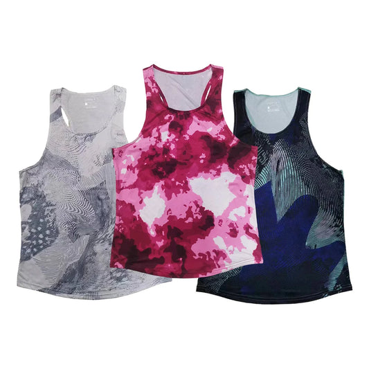 💗 Pace & Flow Running Vest – Pink Camo