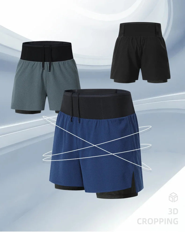 Lightweight Running Shorts with Waist Pockets