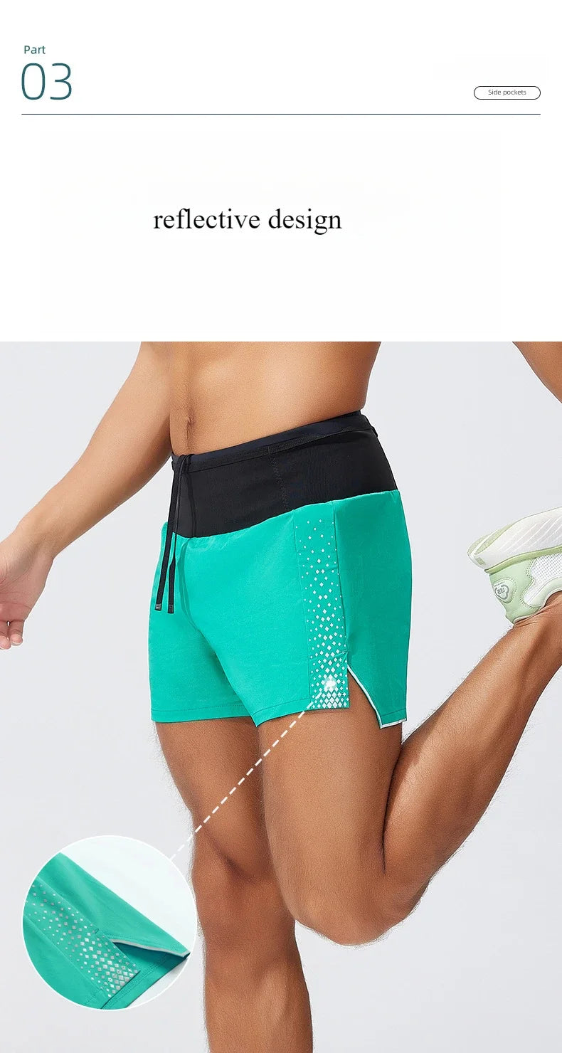 Lightweight Running Shorts with Waist Pockets