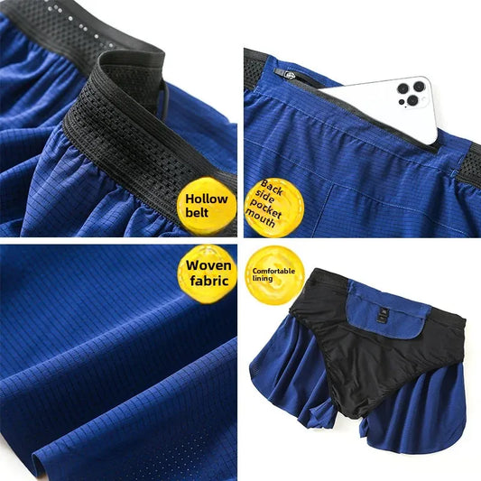 Pace & Flow Lightweight Running Shorts - Quick-Dry