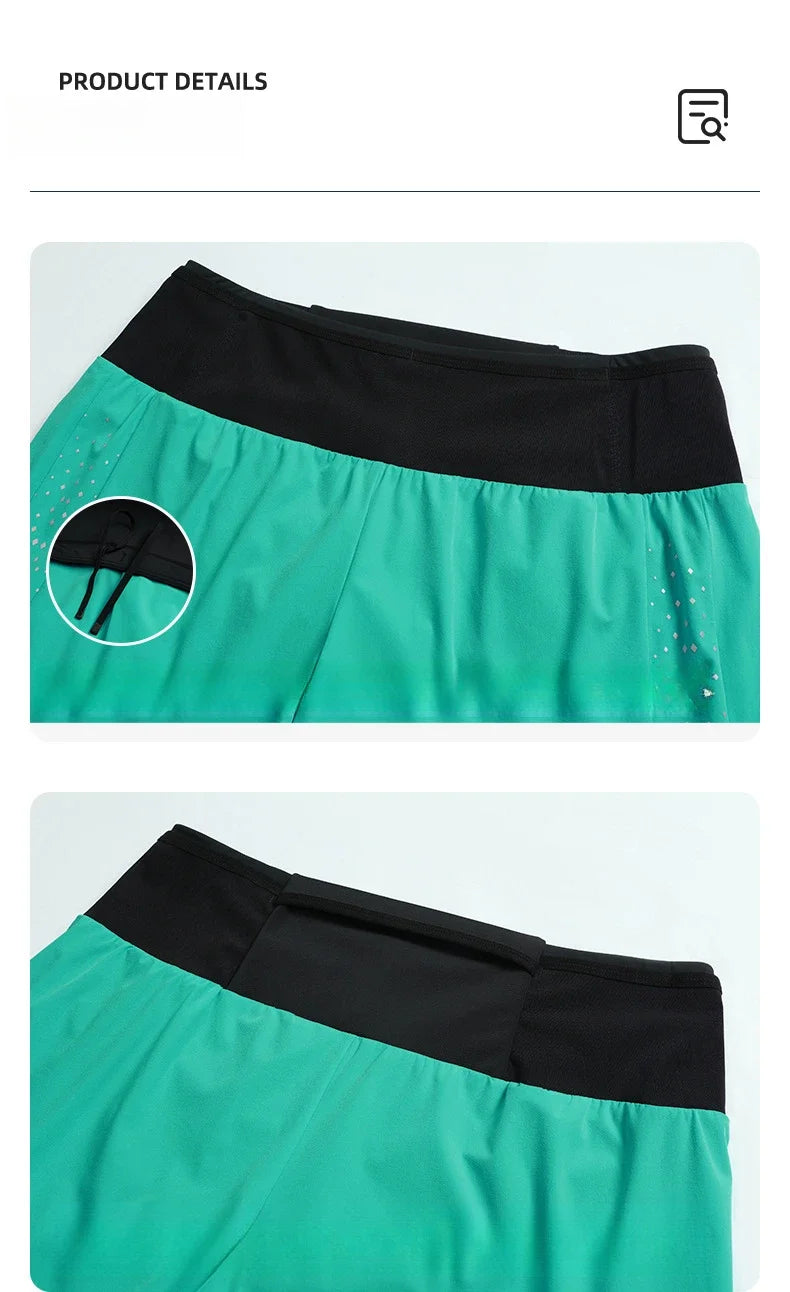 Lightweight Running Shorts with Waist Pockets