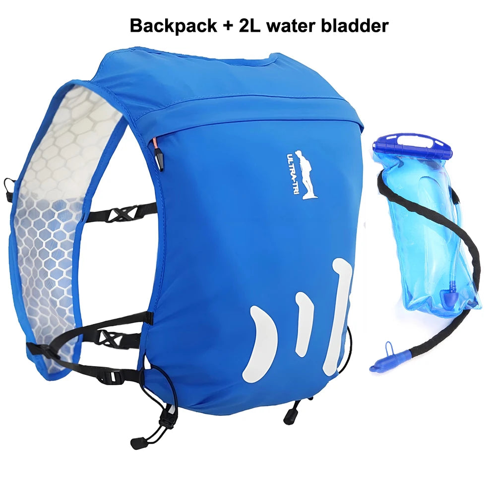 ULTRA-TRI Lightweight Hydration Running Vest Waterproof Trail Running Backpack 6L