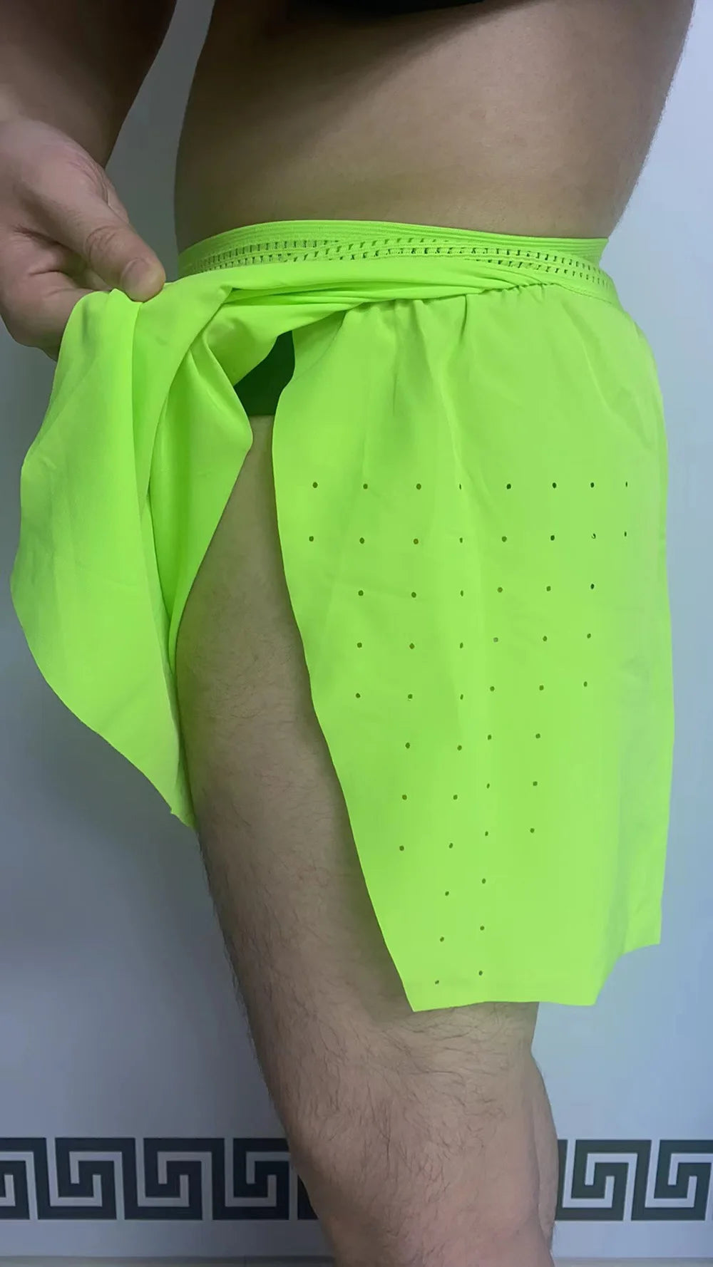 Running Shorts Men's National Team Elite Diamond League Marathon Track and Field Color blocked Three Point Shorts Customized
