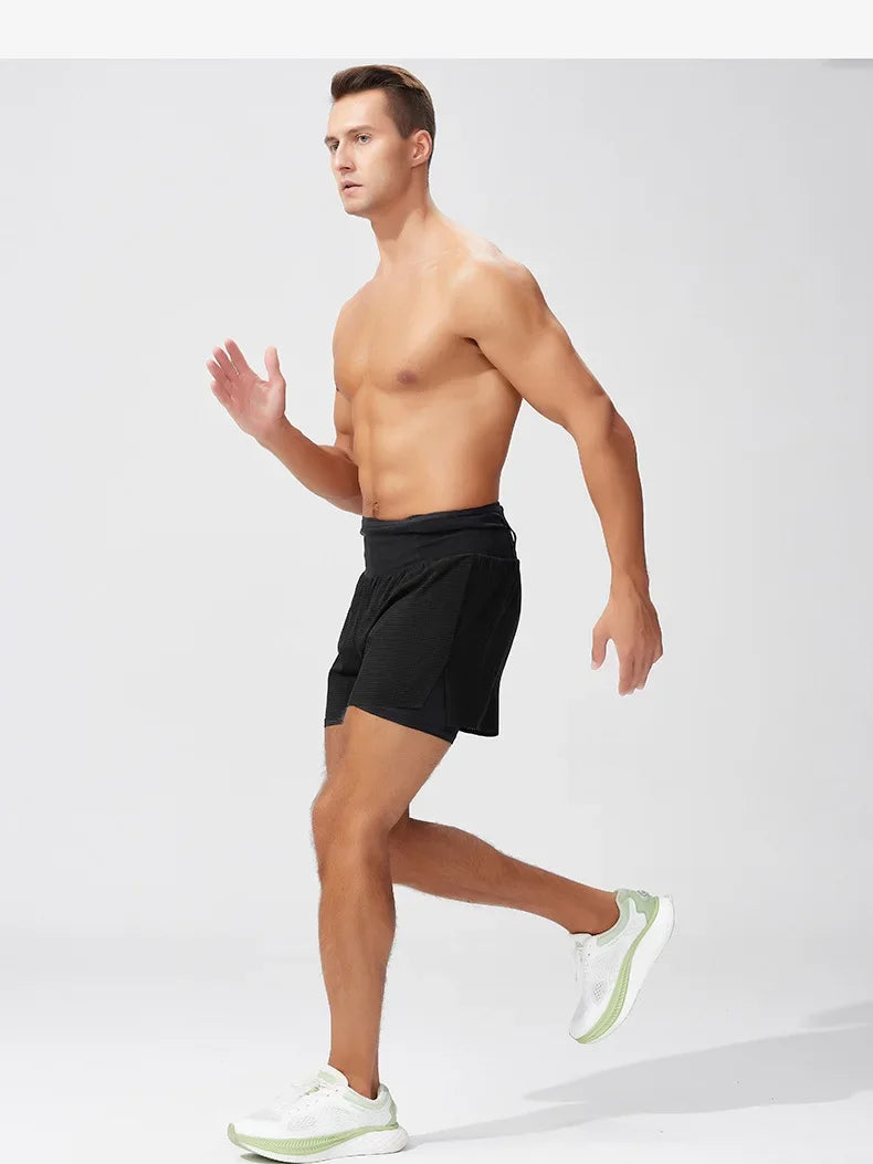Lightweight Running Shorts with Waist Pockets