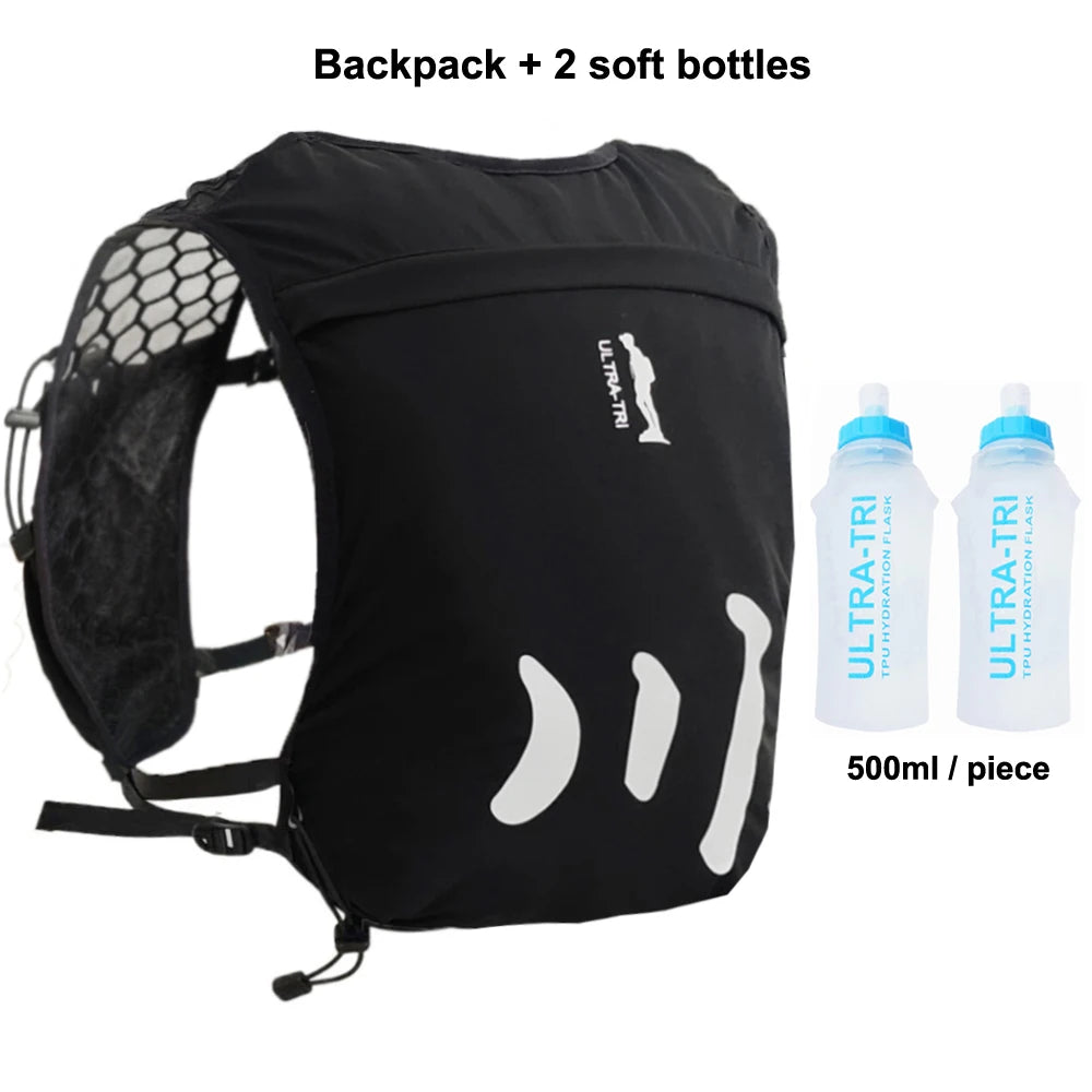 ULTRA-TRI Lightweight Hydration Running Vest Waterproof Trail Running Backpack 6L
