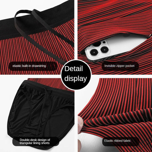 Men’s Compression Running Shorts — With Pockets