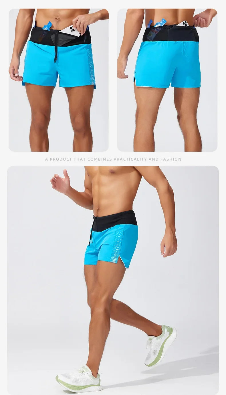 Lightweight Running Shorts with Waist Pockets