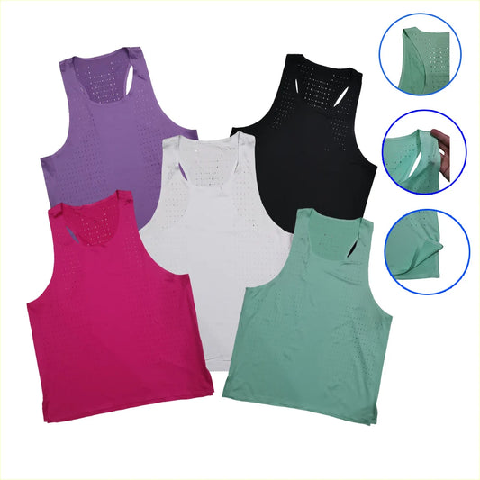 ⚫ Men's Ultra-Light Running Vest – Black AeroTech