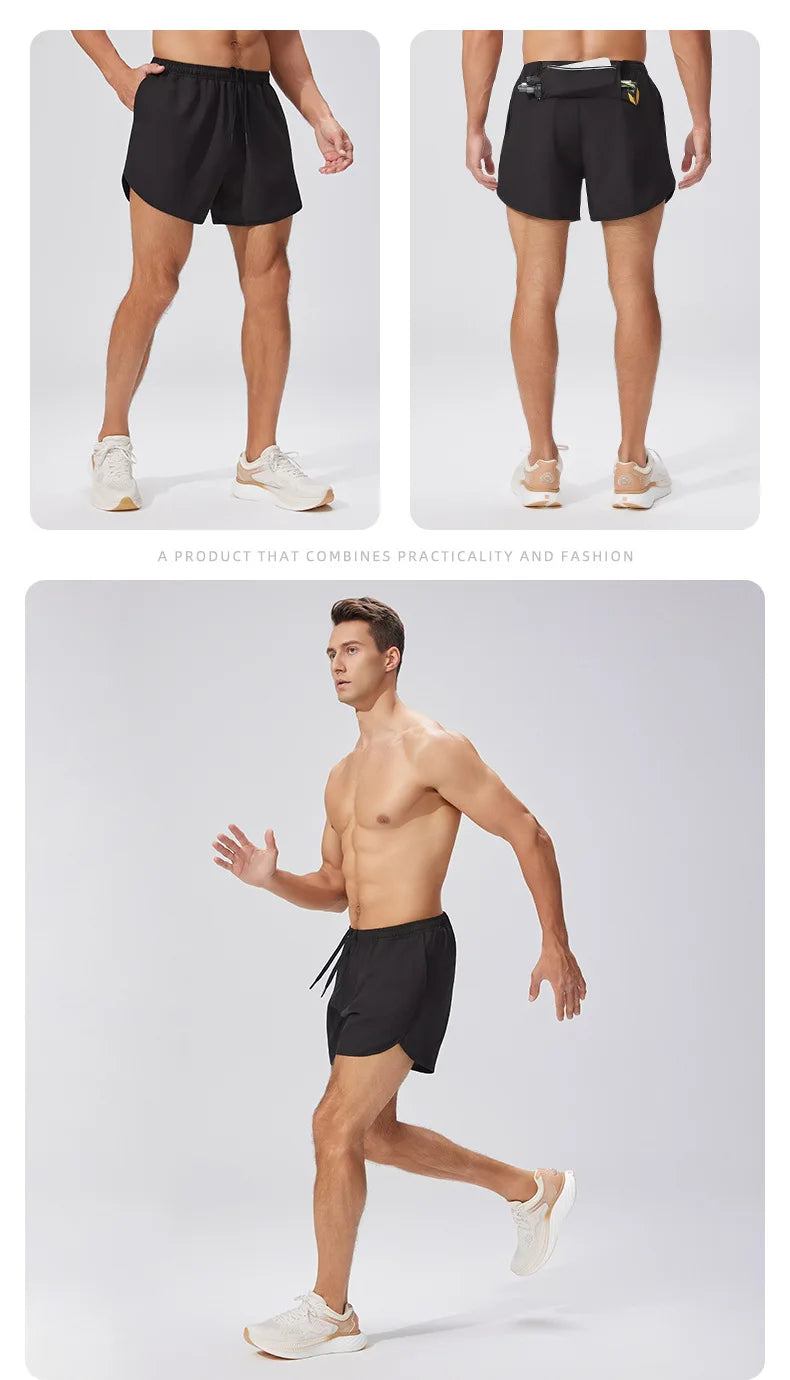 Men’s Quick-Dry Running & Training Shorts — Lightweight, Breathable