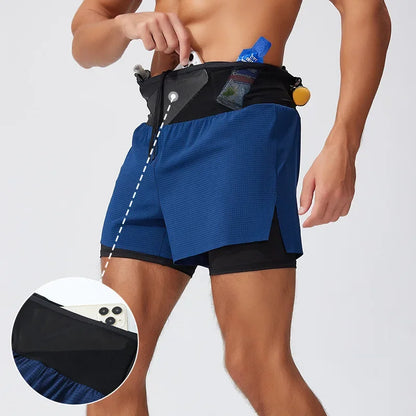 Lightweight Running Shorts with Waist Pockets
