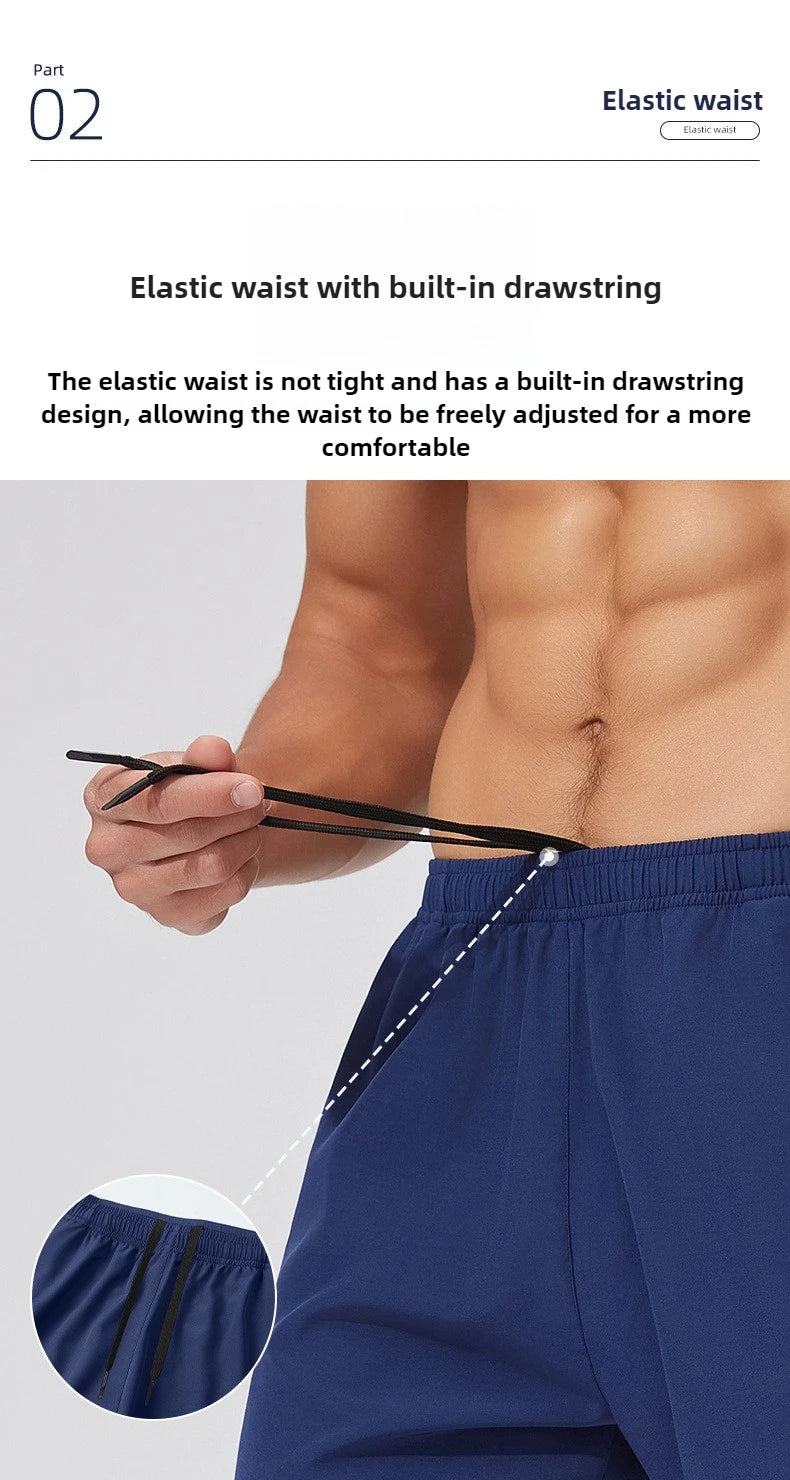 Men’s Quick-Dry Running & Training Shorts — Lightweight, Breathable