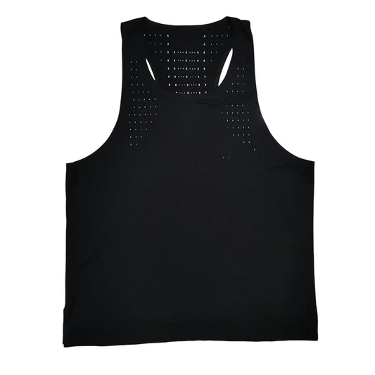 ⚫ Men's Ultra-Light Running Vest – Black AeroTech