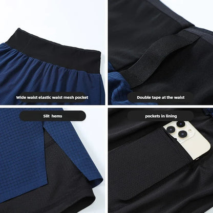Lightweight Running Shorts with Waist Pockets