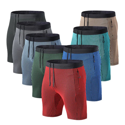 Men’s Compression Running Shorts — With Pockets